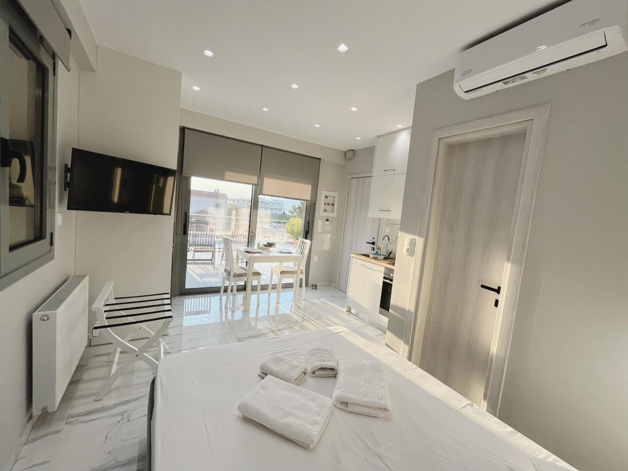 Blueline Apartment 2 Loutráki Zewnętrze zdjęcie
